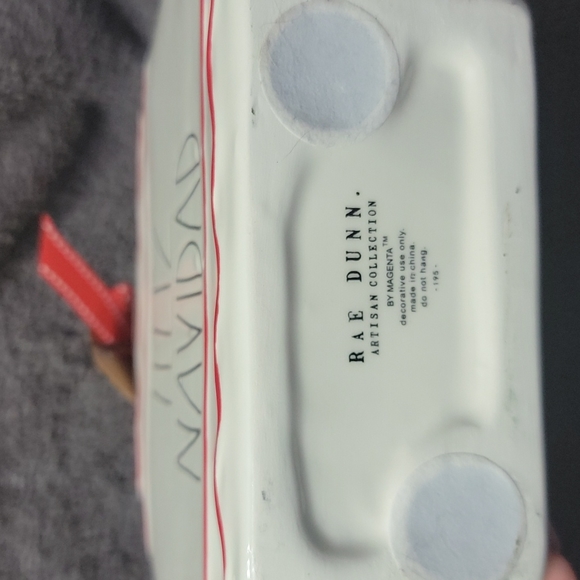 Rae Dunn FELIZ NAVIDAD Christmas Standing Ornament Decor - Picture 3 of 4